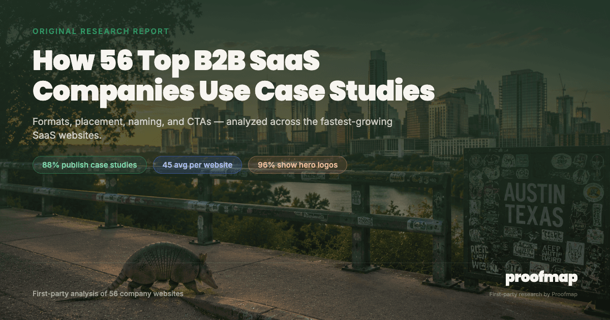 How 56 Top B2B SaaS Companies Use Case Studies